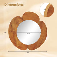 Tangkula Irregular Wall Mirror（29 Inch）