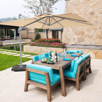 Tangkula 10FT Patio Cantilever Umbrella for Garden