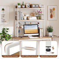 Tangkula Desktop Bookshelf for Dorm Home Office