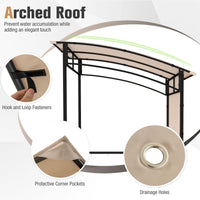 Tangkula 7.8 x 4.4 FT Grill Gazebo