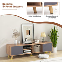 Tangkula TV Stand for TVs up to 75 Inch for Living Room