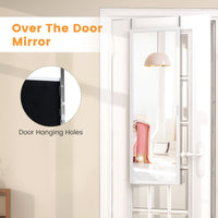 Tangkula Full Length Door Mirror Wall Mirror for Home Office Dorm