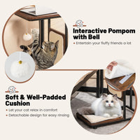 Tangkula Cat Tree and End Table