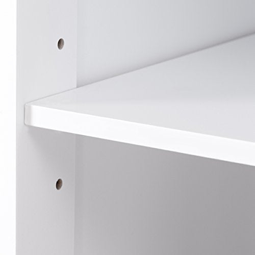 Tangkula 72" Bathroom Tall Storage Cabinet with Adjustable Shelves & Cupboard