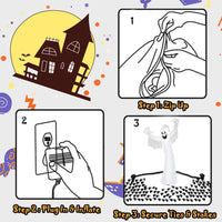 Tangkula 12 FT Halloween Inflatable Ghost for Yards