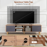 Tangkula TV Stand for TVs up to 75 Inch for Living Room