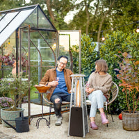 Tangkula Portable Patio Heater, 9500 BTU Outdoor Tabletop Heater with Stainless Steel Burner