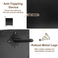 Tangkula Double Cat Litter Box Enclosure for 2 Cats