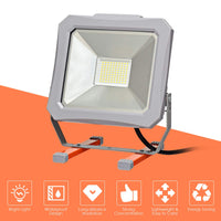 Tangkula 53W LED Work Light, 6000LM Bright Flood Light