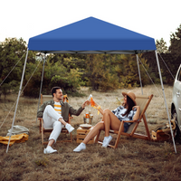 Tangkula 10 ft x 10 ft Outdoor Instant Pop-up Canopy, Folding Slanted Leg Canopy Tent