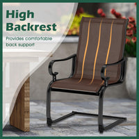 Tangkula Set of 2/4 Patio Chairs