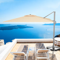 Tangkula 10FT Patio Cantilever Umbrella for Garden