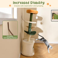 Tangkula Flower Cat Tree