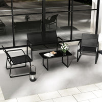Tangkula 4 Piece Patio Furniture Set