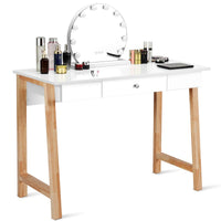 Bureau d'ordinateur Tangkula avec tiroirs de rangement