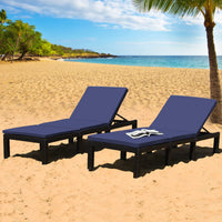 Tangkula Patio Wicker Lounge Chair, Outdoor Rattan Adjustable Reclining Backrest Lounger Chairs