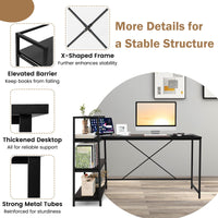Tangkula Reversible L-Shaped Computer Desk