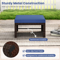 Tangkula 6 Pieces Patio Furniture Set