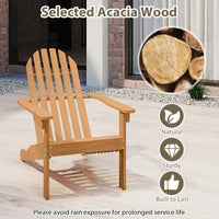 Tangkula Outdoor Adirondack Chair(1/2/4)