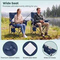Tangkula Outdoor Camping Chair No Assembly & Quick Folding(1/2）