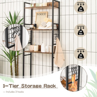 3-Tier Over-The-Toilet Storage Rack
