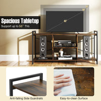 Tangkula TV Stand for 55” TVs