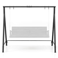 Tangkula Metal Swing Frame Porch Swing Stand