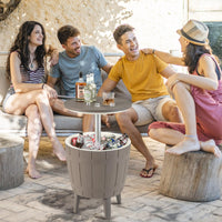 Tangkula 10 Gallon Cooler Bar Table