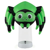 Tangkula 6 FT Halloween Inflatable Spider with Multi-Color Rotating Light