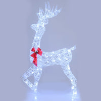 Tangkula 5 FT Lighted Christmas Reindeer