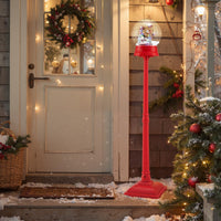 Tangkula 60.5" 2-in-1 Christmas Snow Globe