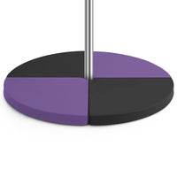 Tangkula Pole Dance Mat with EPE Foam Padding & PU Cover