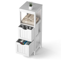 Wooden Storage Cabinet - Tangkula