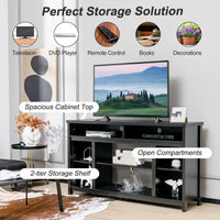 Tangkula TV Stand for TVs up to 65" for Living Room