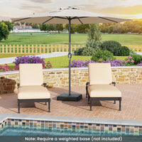 Tangkula Patio Umbrella for Garden Backyard Pool