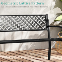 Tangkula 50 Inches Outdoor Garden Bench