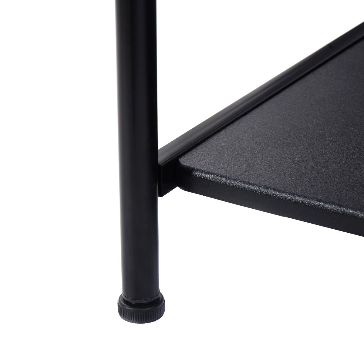 Tangkula Dorm Study Table Computer Desk for Small Space Black