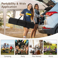 Tangkula 13x11.5 FT Hexagonal Pop Up Canopy