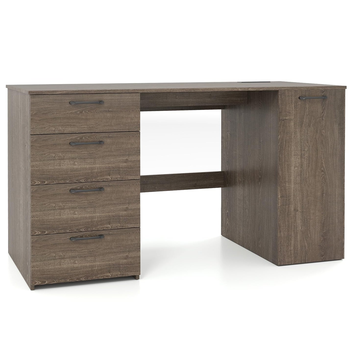 Tangkula 53" Computer Desk with 4 Storage Drawers