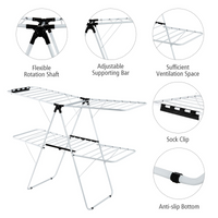2-Level Clothes Drying Rack - Tangkula