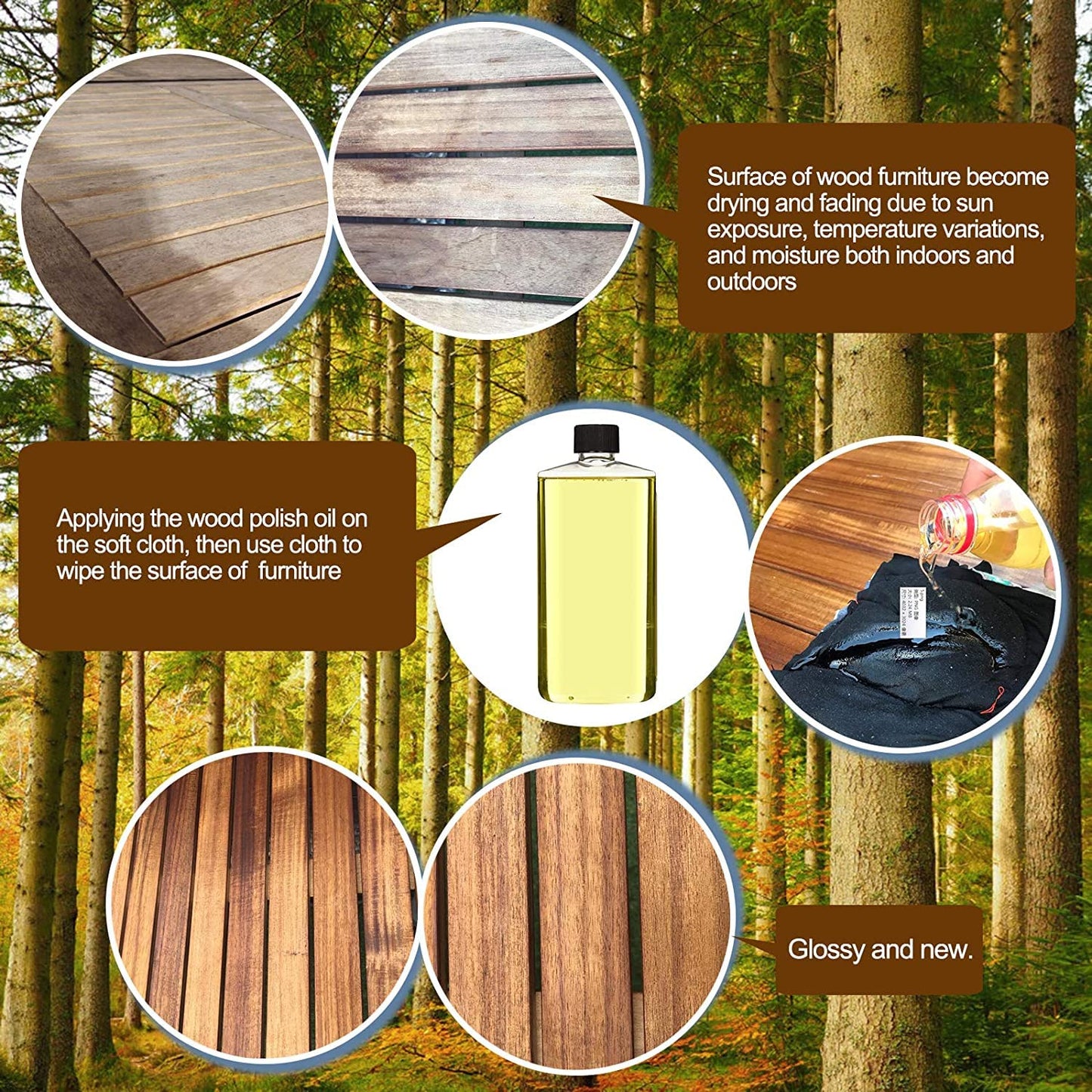 Tangkula 3 Piece Patio Furniture Set for Balcony Backyard Porch