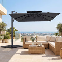 Tangkula 10 FT Patio Umbrella with Base Included