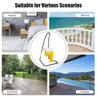 Hammock Stand,  360-Degree Rotation, Ideal for Backyard, Bedroom