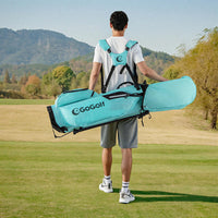 Tangkula Golf Stand Bag w/8 Way Top Dividers
