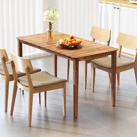 Tangkula Rectangular Outdoor Dining Table（54 x 28 x 29）