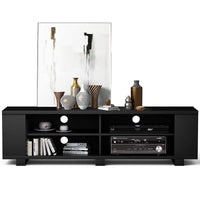 Wood TV Stand for TVs up to 65 Inch - Tangkula