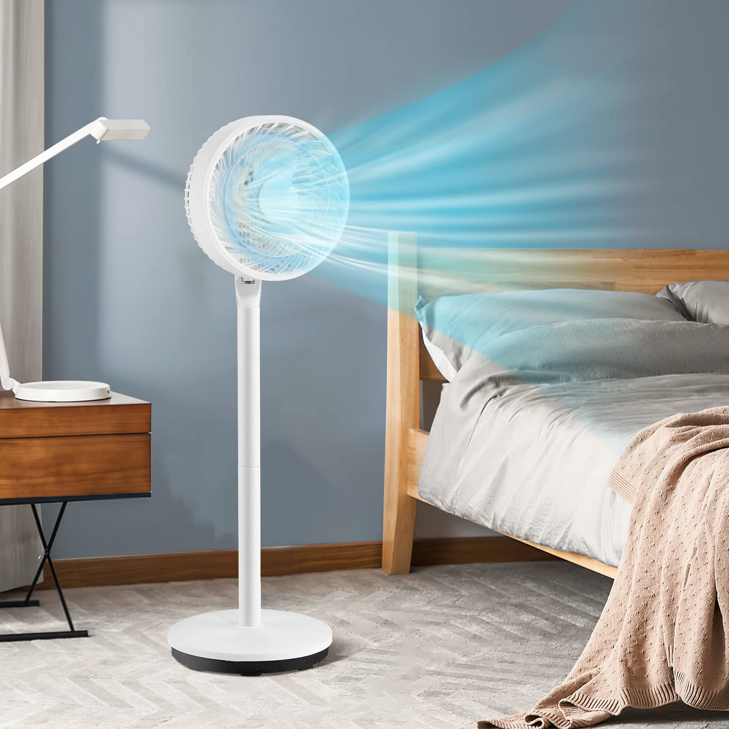 Tangkula Oscillating Pedestal Fan with Remote Control