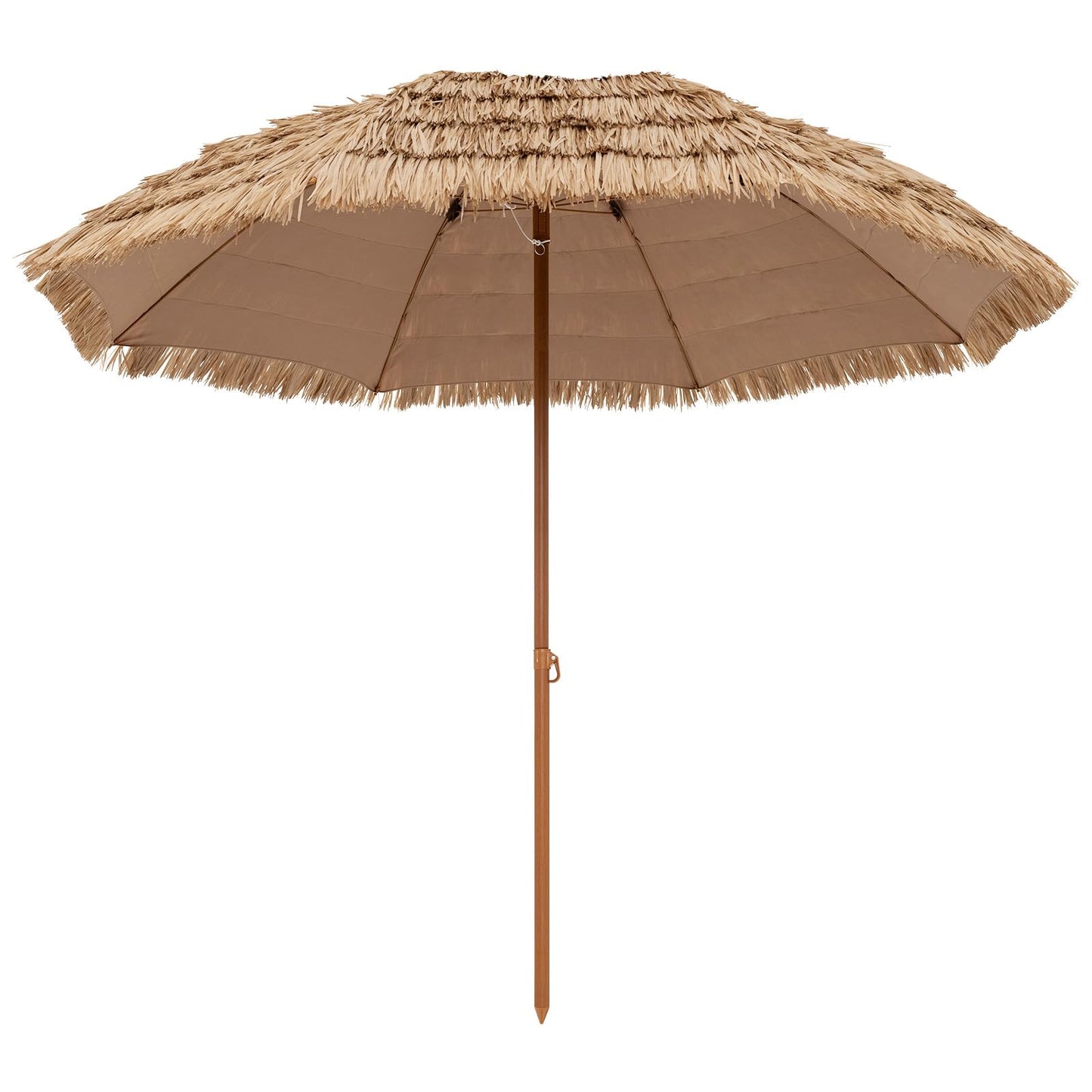 Tangkula 8Ft Tiki Patio Umbrella for Garden