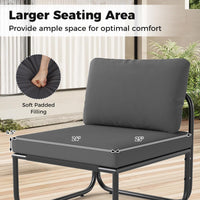 Tangkula 4 Pieces Patio Furniture Set for Garden