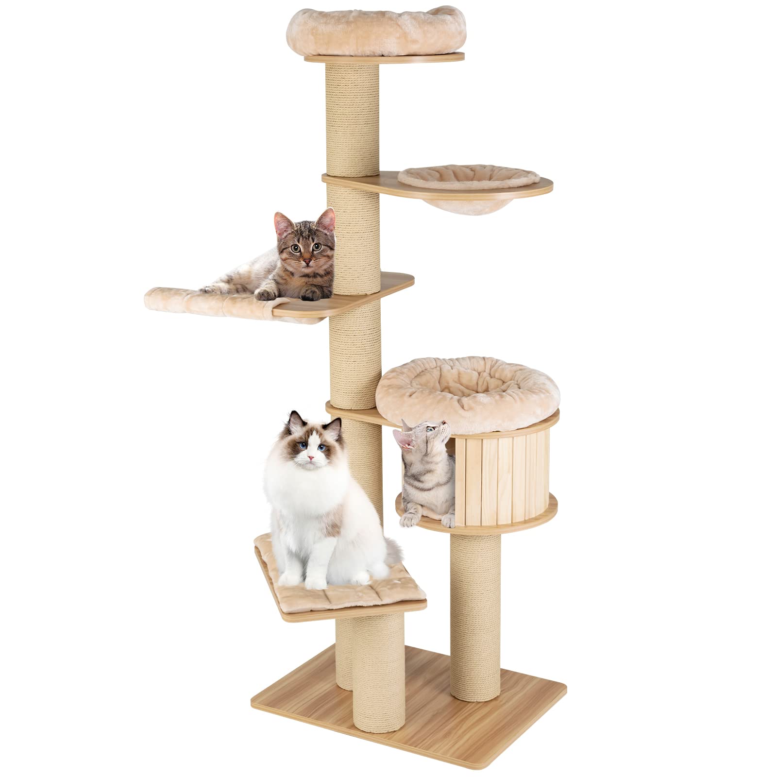 Tangkula Modern Cat Tree